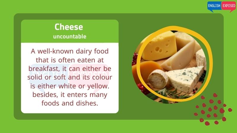 Cheese-Food-List