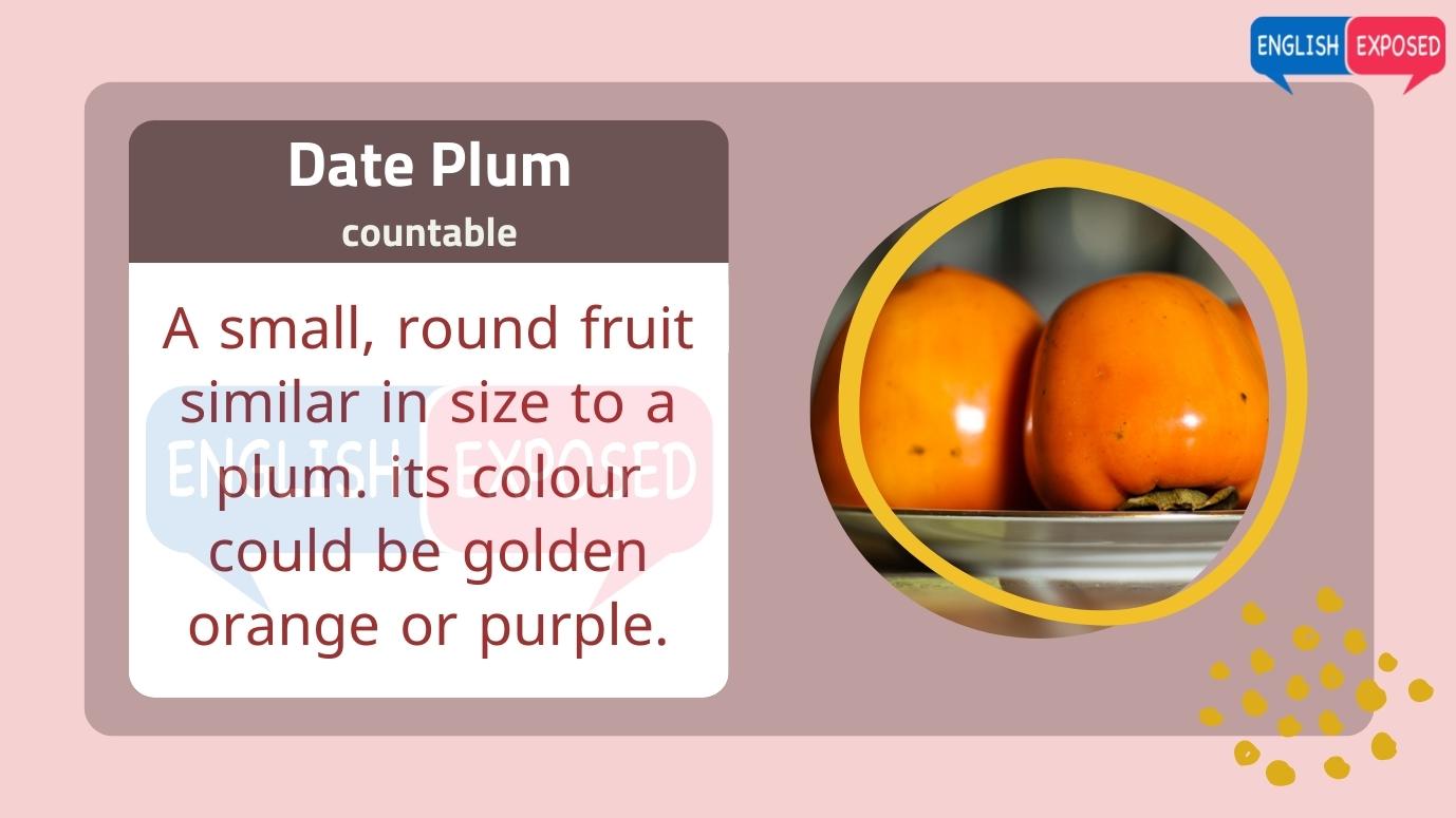 Date-Plum-List-Of-Foods-That-Start-With-D