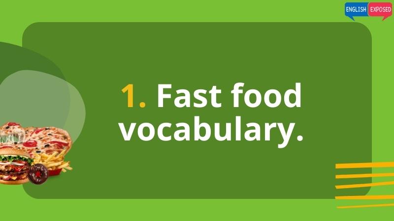Fast-food-vocabulary