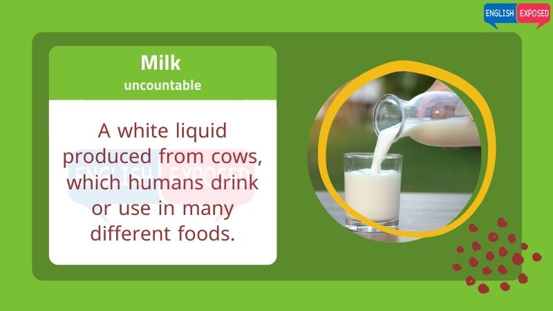 Milk-Food-List