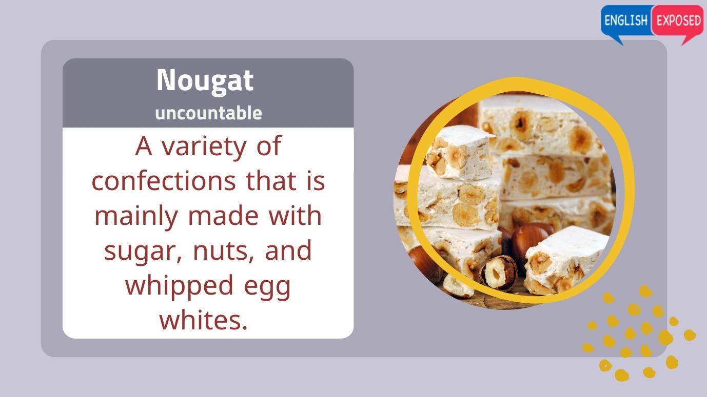 Nougat-Foods-that-start-with-n