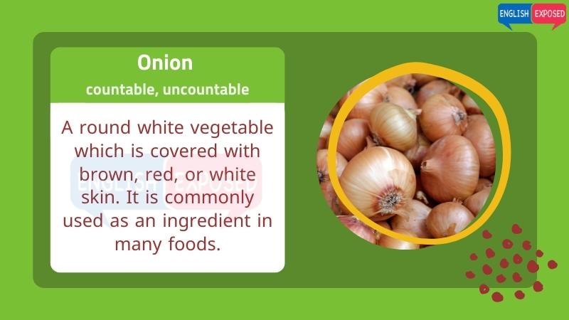 Onion-Food-List