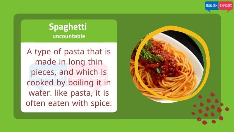 Spaghetti-Food-List