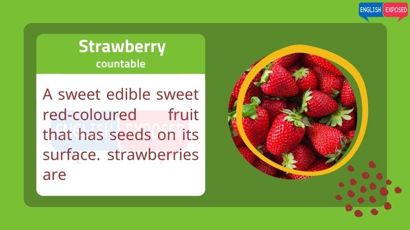 Strawberry-Food-List