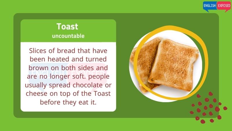 Toast-Food-List