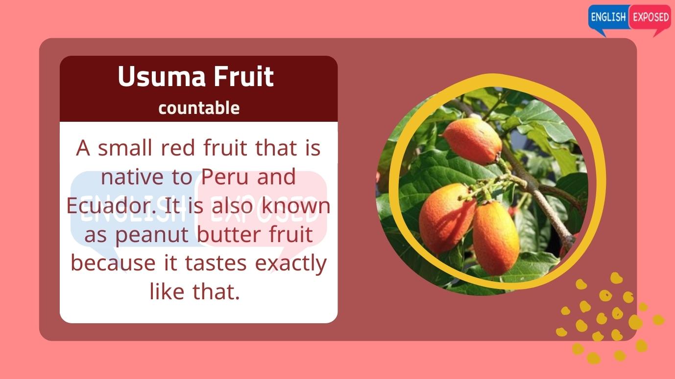 Usuma-Fruit-Foods-that-start-with-u