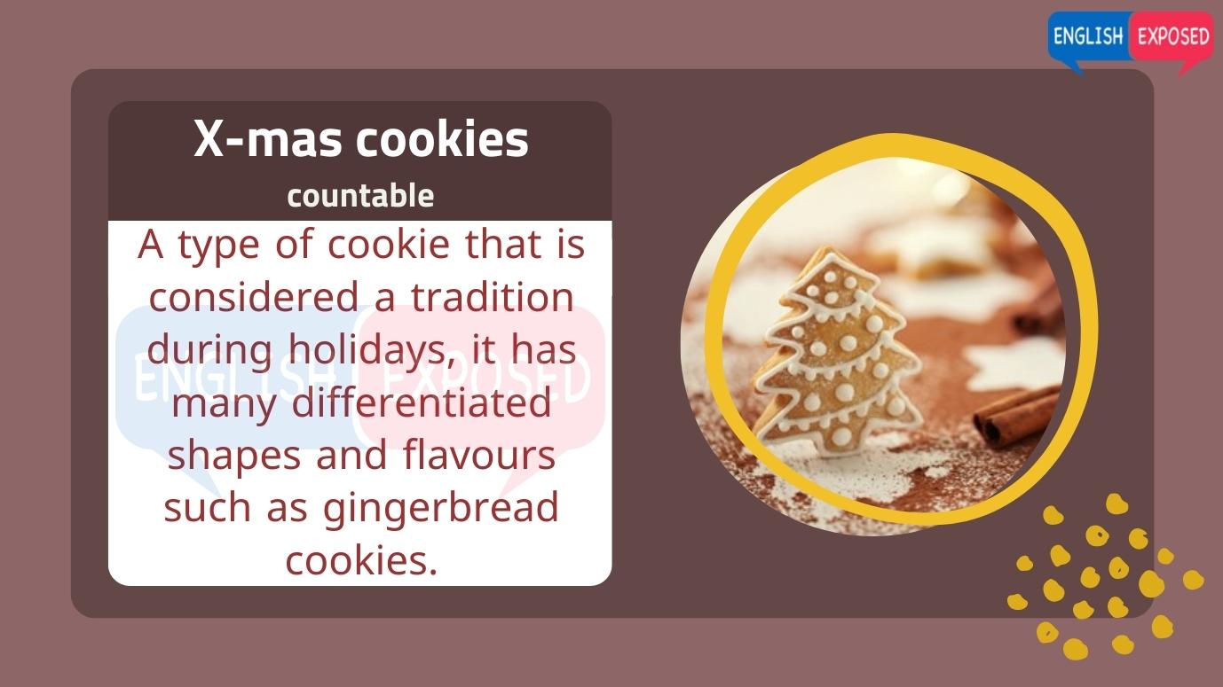 X-mas-cookies-Foods-that-start-with-x