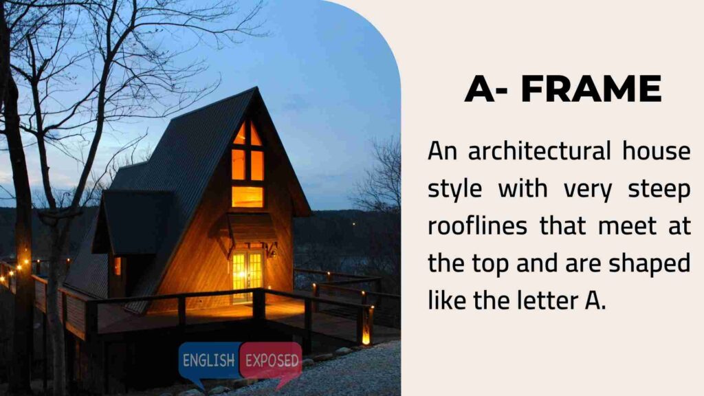 A-Frame-Buildings-and-Structures-Vocabulary