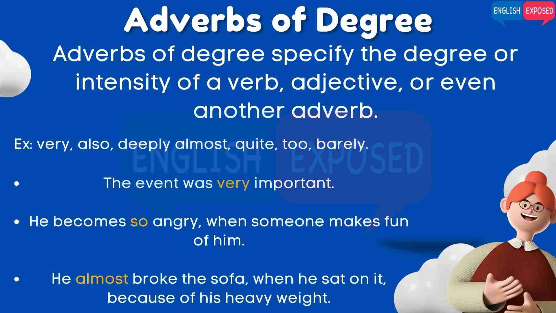 Types Of Adverb List With 25 Examples Rapid ESL