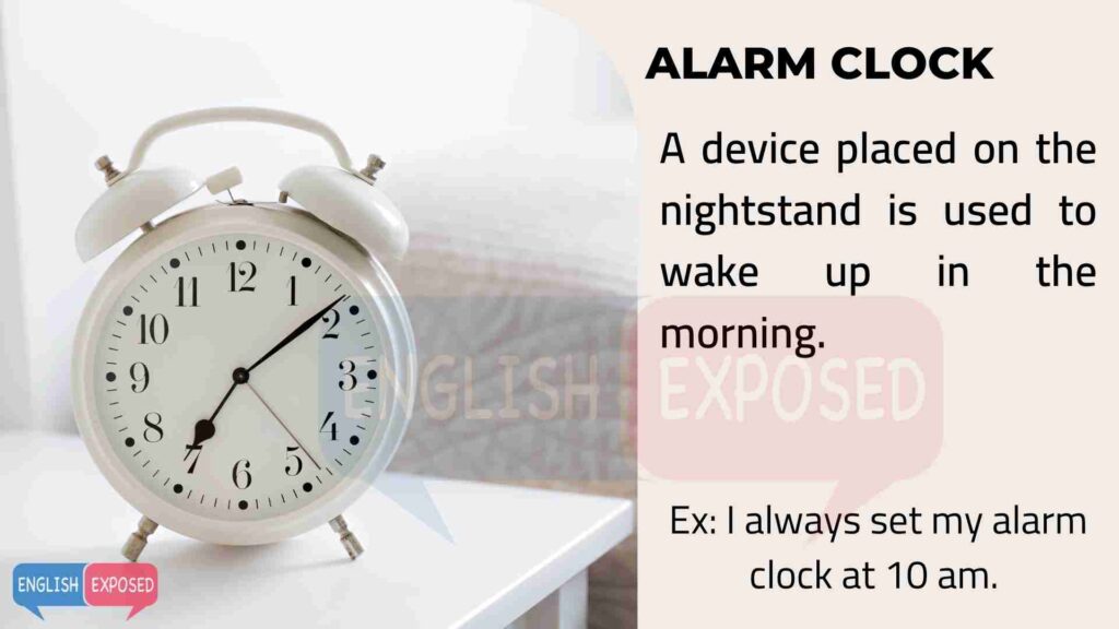 Alarm-Clock-Parts-of-a-House