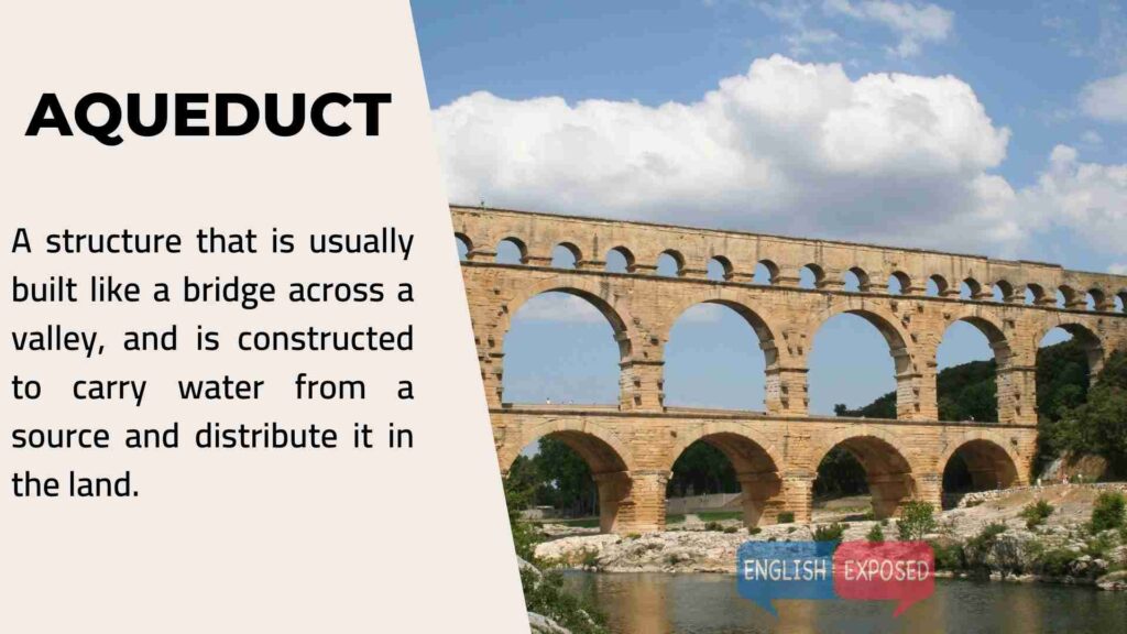 Aqueduct-Buildings-and-Structures-Vocabulary