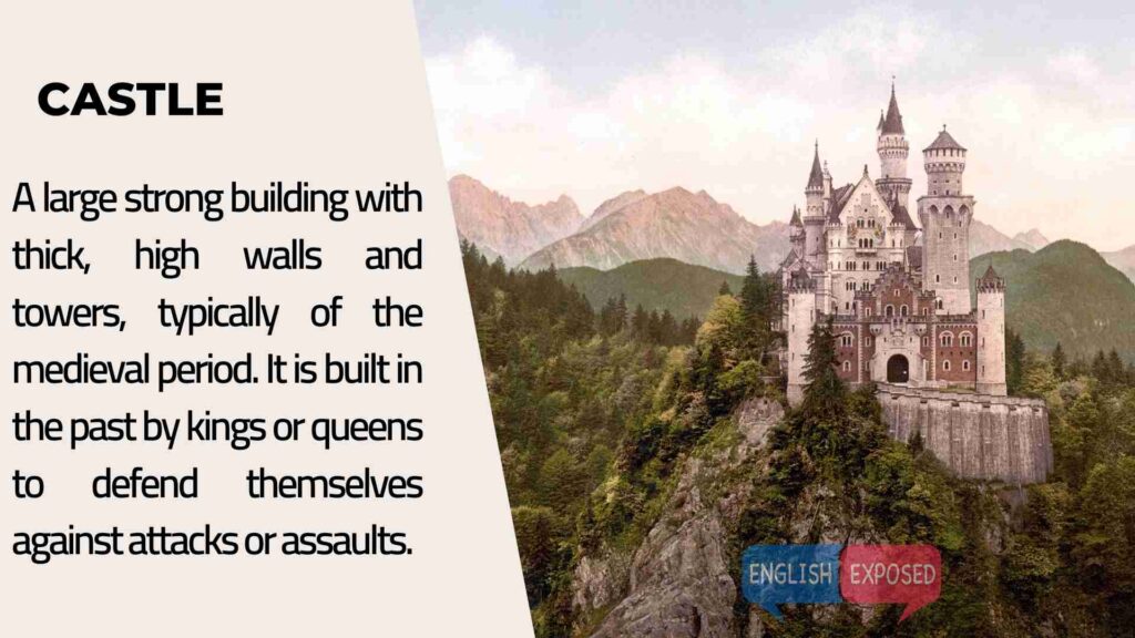 Castle-Buildings-and-Structures-Vocabulary