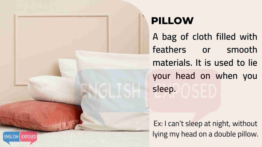 Pillow-Parts-of-a-House