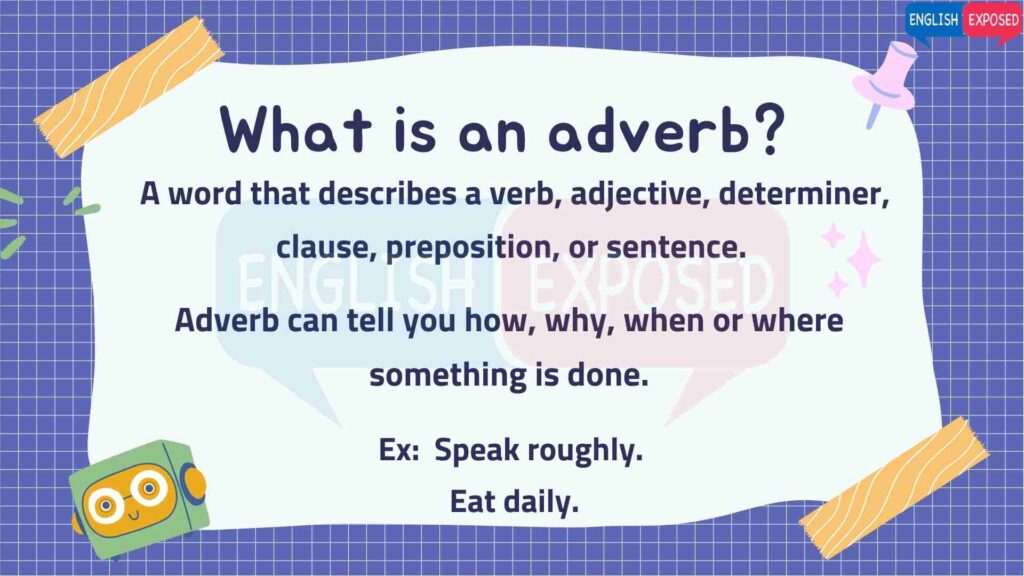 Types-of-Adverb-Definition