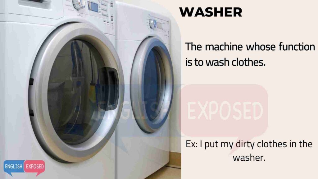 Washer-Parts-of-a-House