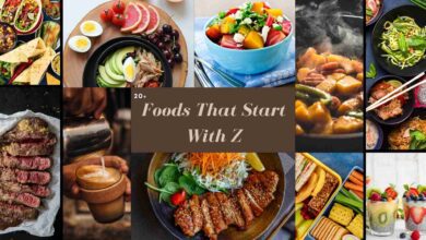 Foods-that-start-with-z