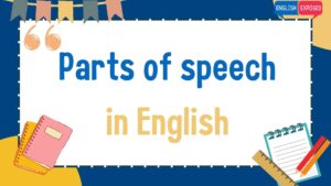 Parts-of-speech-in-English